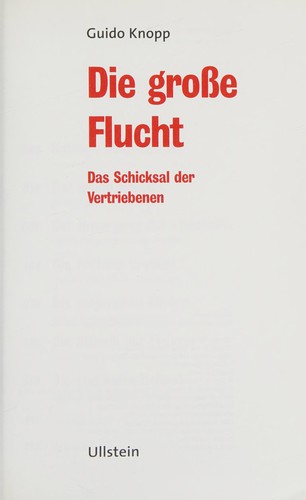 Die große Flucht