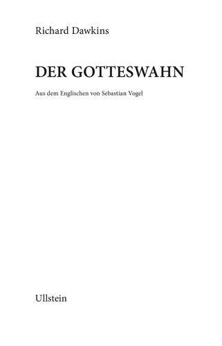 Der Gotteswahn