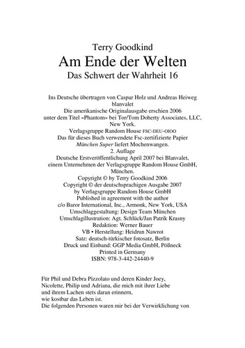 Das Schwert der Wahrheit 16. Am Ende der Welten